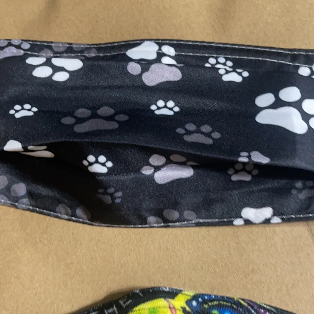New set/2 dog face masks